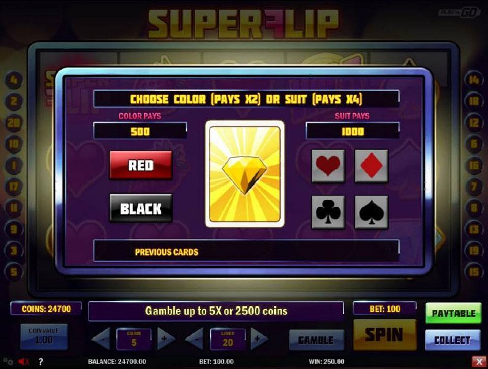 Super Flip 50/50 Gamble